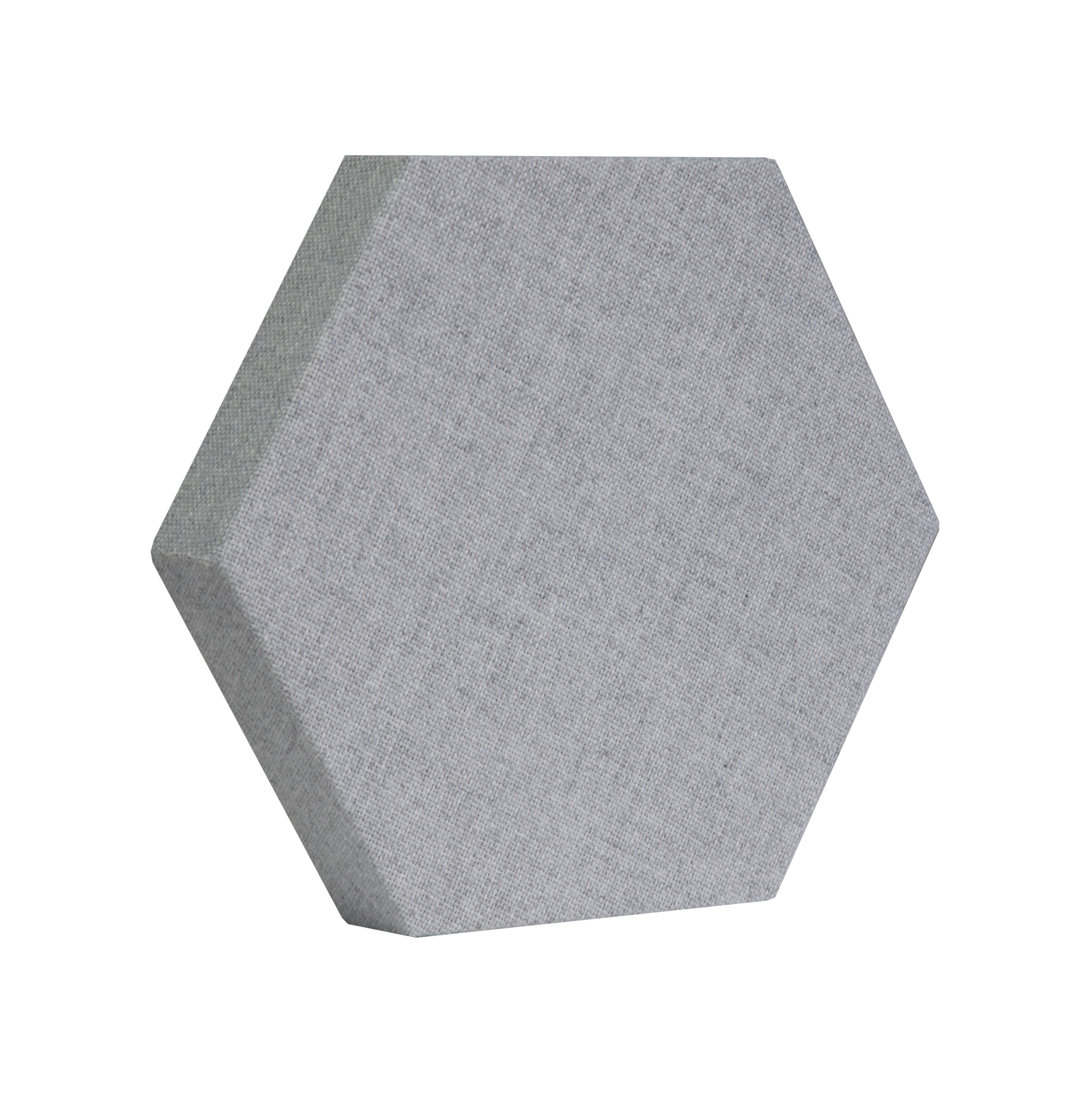 ATS Acoustics Hexagon Acoustic Panel Fire Rated 12" x 2" Sound Absorbing Professional Studio Quality Wall Tile (Blue Smoke)