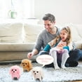 thumbnail image 4 of Walking and Barking Plush Electric Toy Dog - Soft and Huggable Electronic Pet, Ideal for Any Occasion, 4 of 8