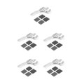 thumbnail image 1 of xinxixnxx 1/2/3/5 Improved Performance Turn Signal Lever For Enhanced Wheel Handling Exact Fit silver 12.5*3*2.9cm 5PCS, 1 of 6