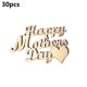 thumbnail image 3 of Regalos del día de las madres colgantes Regalos de papá de la Decoración de la hija Cartas de madera Accesorios de coches de regalo creativo para uso doméstico 30 piezas kenally HA011697-02, 3 of 7
