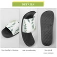 thumbnail image 7 of GZHJMY Stylish Slides for Women Men, Watercolour Vine Leaves Soft Flexible Slip-on Sandals Slippers, 7 of 7