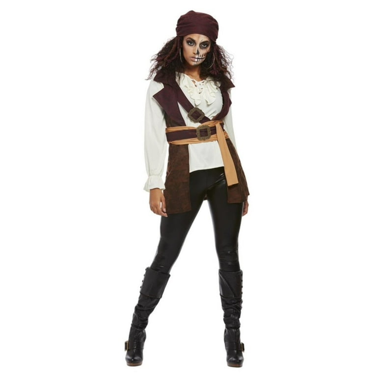 Dark Spirit Pirate Costume Womens Evil Wench Dark Spirit Pirate Costume Womens Evil Wench