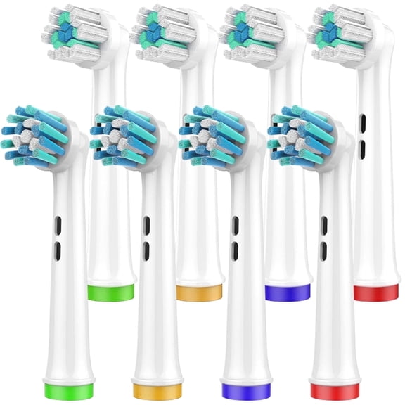 Replacement Toothbrush Heads Compatible with Oral B Braun, Electric Toothbrush Brush Heads, 8 Pack