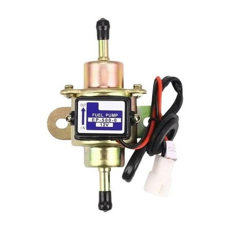 Electric Fuel Pump,Universal Electric Fuel Pump Kit, 12v 5PSI Low Pressure Transfer Inline Fuel Pump Gas Fuel Pump for Lawn Mower Carburetor Gas Engine