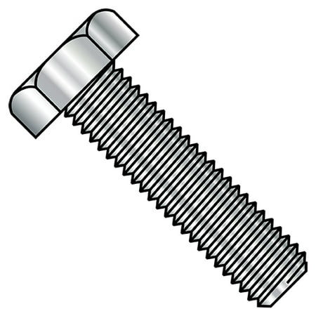 

1/4-20X3 1/2 Hex Tap Bolt Fully Threaded 18-8 Stainless Steel (Pack Qty 100) BC-1456BHT188