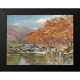thumbnail image 2 of Cerana, Francesco 14x12 Black Modern Framed Museum Art Print Titled - Ruscello silvestre, 2 of 5