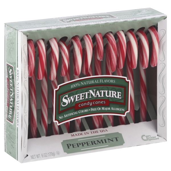 Spangler Candy SweetNature Candy Canes, 12 ea