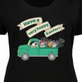 thumbnail image 4 of Inktastic Have a Very Hoppy Easter Green Bunny Truck Women's Plus Size T-Shirt, 4 of 5