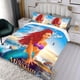 thumbnail image 3 of Sirena Negra Conjunto de sábanas temático, trío de piezas, cómodo y amigable con la piel, diseño único, regalo de decoración para el hogar para familiares, amigos y fans, 90 cm * 190 cm, 3 of 6