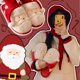thumbnail image 3 of Casa Mullidas Navideñas Papá Noel Antideslizantes para Otoño Invierno, 3 of 9
