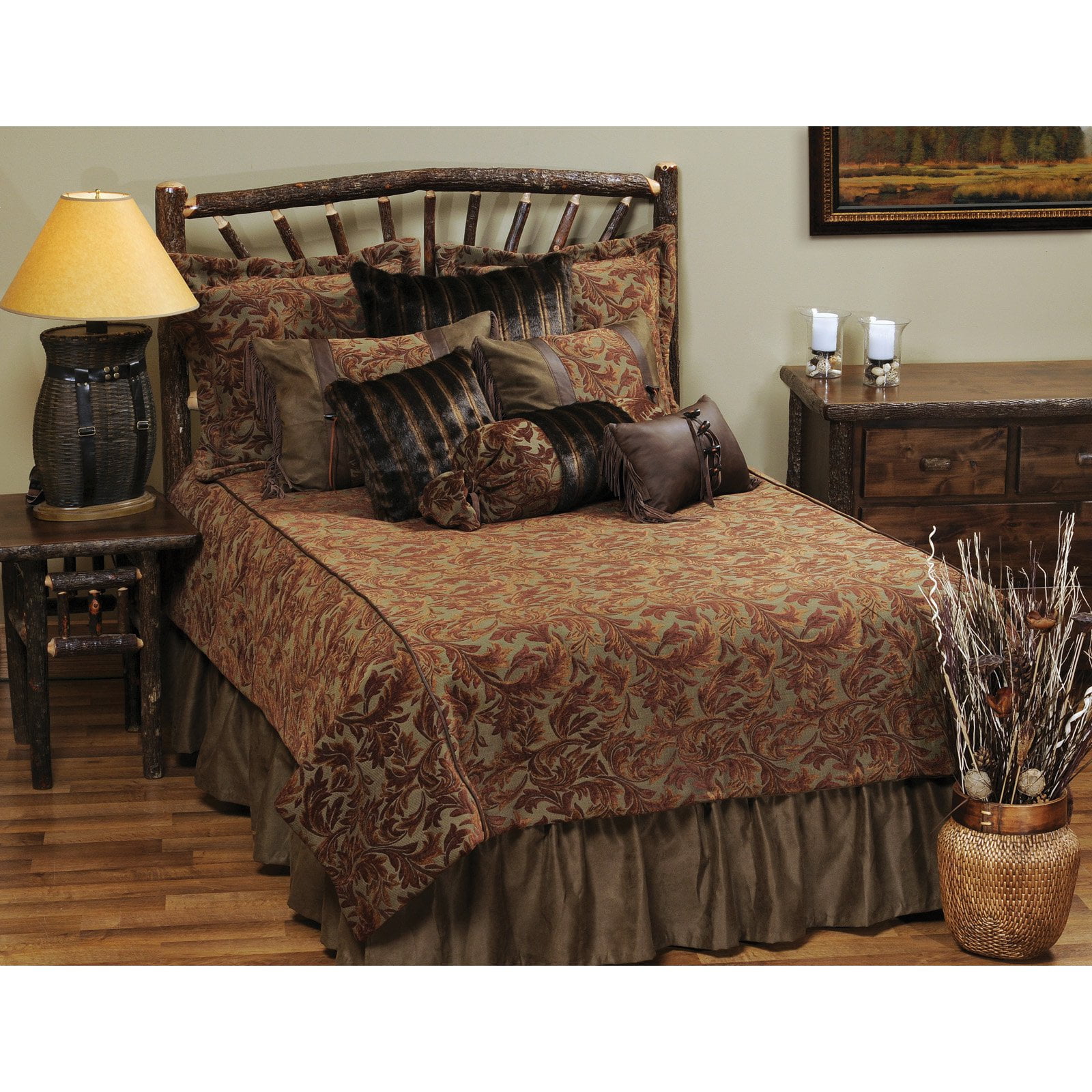 wooded river bedding