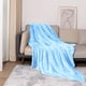 thumbnail image 4 of Frazada Manta de franela azul,manta suave de terciopelo polar para sofá o cama,manta decorativa ligera a cuadros para todas las estaciones (1 pieza) Rkxzt, 4 of 9