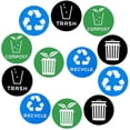 thumbnail image 3 of Miangastore 12Pcs Recycle Sticker Trash Bin Label Garbage Sorting Stickers Bins Recycling Decals, 3 of 9