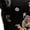 Black, variant on Women Summer Cheongsam Stand Collar Plum Blossom Print Short Sleeves Split Hem Qipao Slim Fit Retro Chinese Style Above Knee Length Wedding Party Cocktail Dress