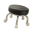 thumbnail image 4 of yotijay 360 degree Rotating Low Roller Seat Stool Pedicure Stool Small Breathable Kids Adults Black, 4 of 9