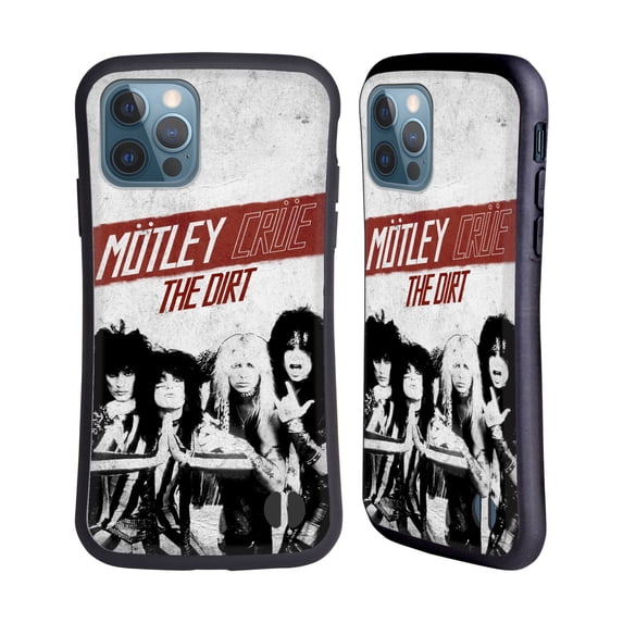 Head Case Designs Officially Licensed Motley Crue Key Art The Dirt Hybrid Case Compatible with Apple iPhone 12 / iPhone 12 Pro