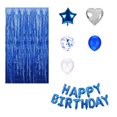 thumbnail image 3 of Toystoory 24 Uds globos metálicos corazón estrella azul confeti globo decoración de fiesta de cumpleaños niños adultos bolas de aire Navidad boda Kits de decoración para fiestas Toystoory HA002701-00, 3 of 6