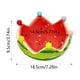thumbnail image 3 of Cuenco de sandía Cuenco de cerámica para fruta con 6 tenedores de acero inoxidable Platos para servir en cenas, bares, eventos, celebraciones, restaurantes, San Valentín, 3 of 7