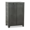 thumbnail image 1 of RAM Quality Products ELITE 2 Shelf Storage Utility Cabinet, Dark Gray, 1 of 11
