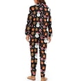 thumbnail image 2 of DISNIMO Snowman Candy Printed Women Pajama Set Button Down Sleepwear Long Sleeve Christmas Pjs Soft Comfy Loungewear Nightwear with Long Pants, (Available in Plus Size), 2 of 7