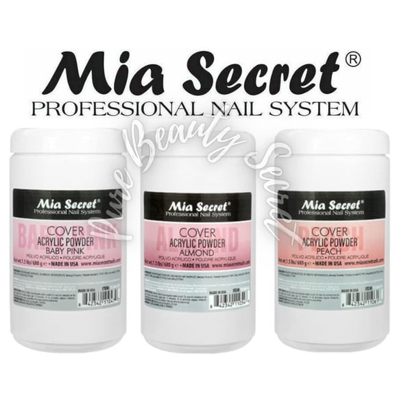 Mia Secret COVER (Baby Pink/Almond/Peach) 1.5lb;3pc