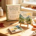 thumbnail image 6 of My Help Comes From The Lord Mountain Sea Glass Art Kit,15cm DIY Religious Craft Set with Wooden Easel, Inspirational Faith Decor Gift for Beginners, 6 of 8