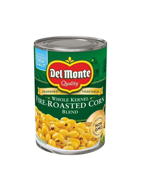 Del Monte Fire Roasted Whole Kernel Corn, 14.75 oz Can