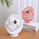 thumbnail image 5 of Ventilador con pilas recargables, viento fuerte, batería de larga duración, pequeño ventilador de escritorio USB, 5 of 5