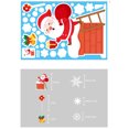thumbnail image 3 of Agiferg Christmas Electrostatic Stickers Snowflake Elk Set Door Window Glass Stickers, 3 of 6