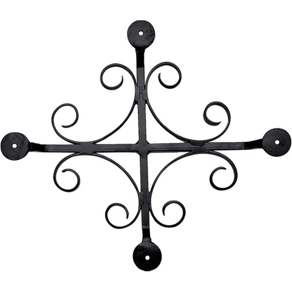 Prima Decorative Speakeasy Grille Hand Forged, Iron, Size 14″x12″, Design 111