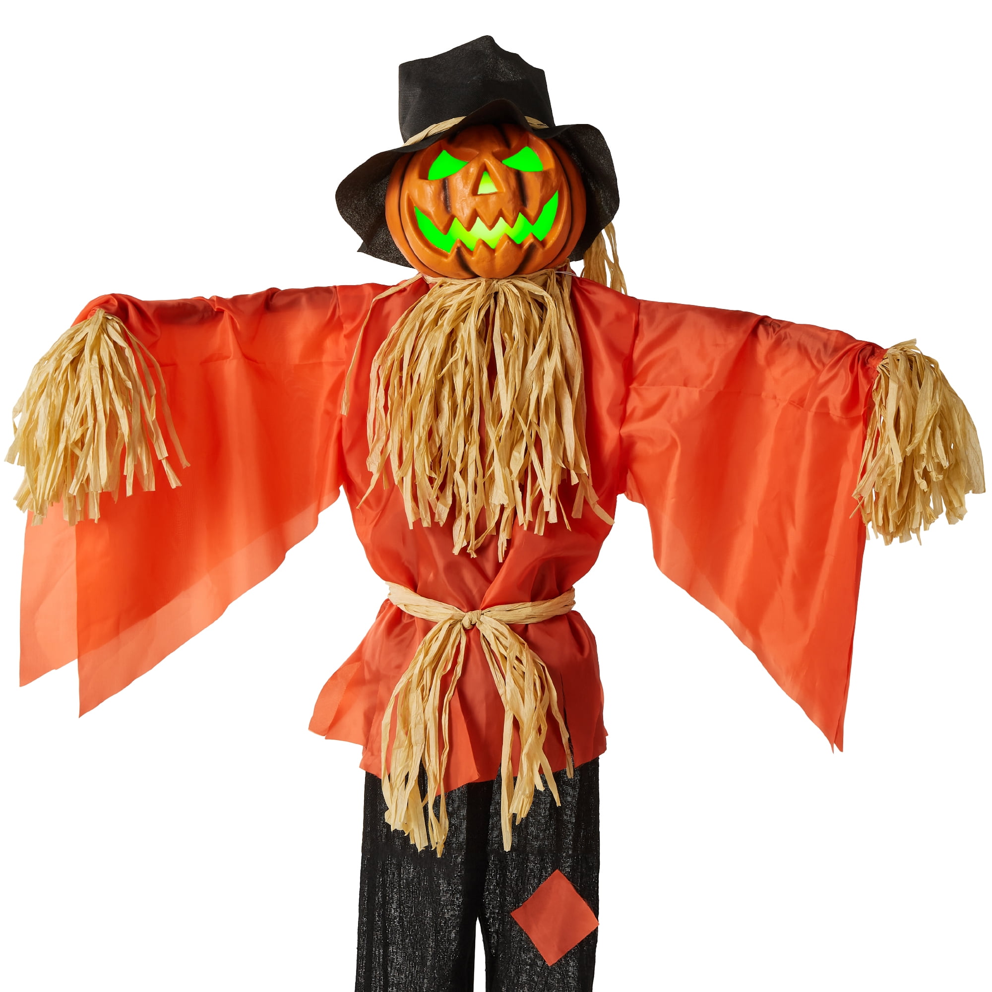 Gemmy Animated Evil Witch W/ Broom 72" 6ft Halloween Talking Prop Decoration for sale online 