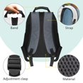 thumbnail image 5 of KUIFORTI Train Print Girls School Bag with Lunch Box Kid Backpack Set 4Pcs Bookbag Pencil Case Water Bottle Sleeve Suitable for Elementary Primary Middle School Back to School Supplies, 5 of 7