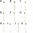 thumbnail image 2 of Cafe Bar Reusable Tropical Hawaiian Summer Mixing Sticks Cocktail Tool Coffee Stirrer Swizzle Sticks K, 2 of 8