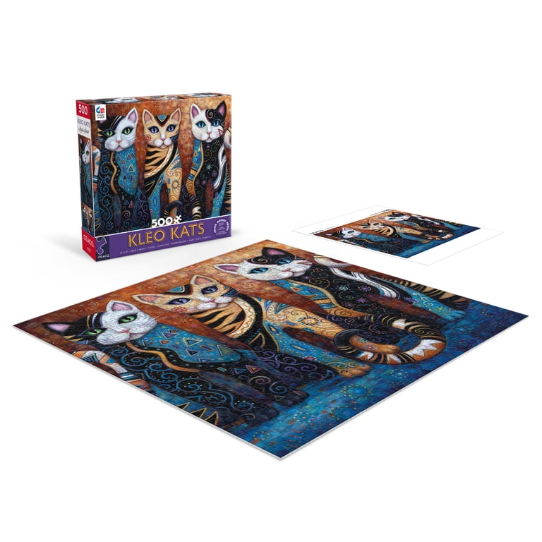 Ceaco Kleo Trio 500 Piece Interlocking Jigsaw Puzzle - Walmart.com