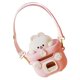 thumbnail image 2 of 550ml Camera Shape Water Bottle Portable Cute Cartoon Strap Water Cup for Office Outdoor Pink, 2 of 5