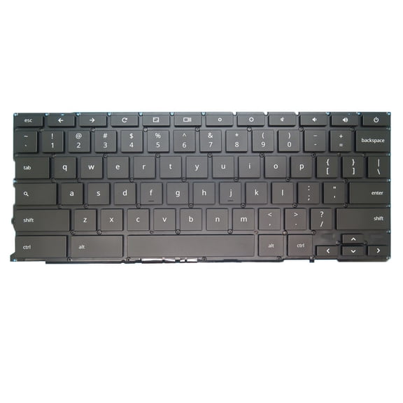 Laptop Replacement Backlit Keyboard For Google Chromebook Pixel 2015 United States US Black NO Frame New