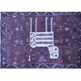 thumbnail image 1 of Ahgly Company Machine Washable Indoor Rectangle Animal Blue Traditional Area Rugs, 8' x 10', 1 of 4