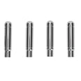 thumbnail image 2 of Lot de 8 goupilles de verrouillage de porte de voiture avec couvercle en ABS chromé pour Chevrolet TRAX/Cruze/Malibu, 2 of 2