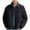 Navy, variant on Wyobmus Men's Wool Blend Zip Up Jacket Notch Lapel Lightweight Casual Stylish Bomber Jackets With Pockets Navy