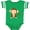 Football Green and White, variant on Inktastic Happy Monkey Boys or Girls Baby Bodysuit