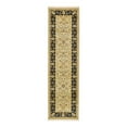 thumbnail image 2 of Unique Loom Edinburgh Collection Area Rug - Tansy (2' 7" x 10' Runner Beige/Black), 2 of 2