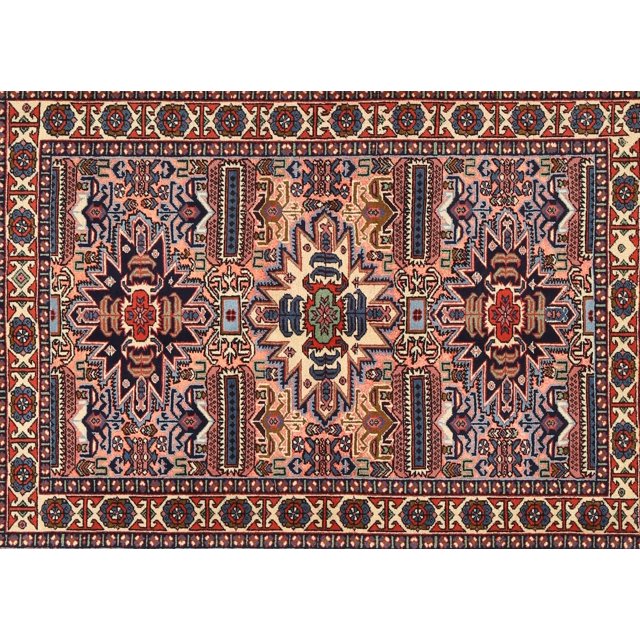 Ahgly Company Tapis d'Intérieur Lavables à la Machine Rectangle Traditionnel Brun Chameau, 7' x 9'