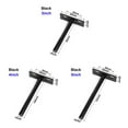 thumbnail image 6 of High-Strength Steel Floating Frame Holder for Cabinets Shelves T-Shaped Invisible Design Bookshelf Support Easy Installation DIY Professional Use Display Shelf Bracket, 6 of 8