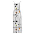 thumbnail image 4 of IROINNID Sleeveless Suspender Jumpsuit For Women Full-Length Ladies Backless Loose Long Rompers, 4 of 6