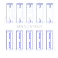 thumbnail image 2 of King MB5259XP.026 .026 Crankshaft Main Bearings for HONDA A-series B-series K-series, 2 of 2