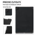 thumbnail image 7 of ATOOZ for Galaxy Tab A8 10.5 inch Case,Auto Wake/Sleep Ultra Slim Leather Stand Cover Samsung Tab A8 [SM-X205N/X200N],Black, 7 of 7