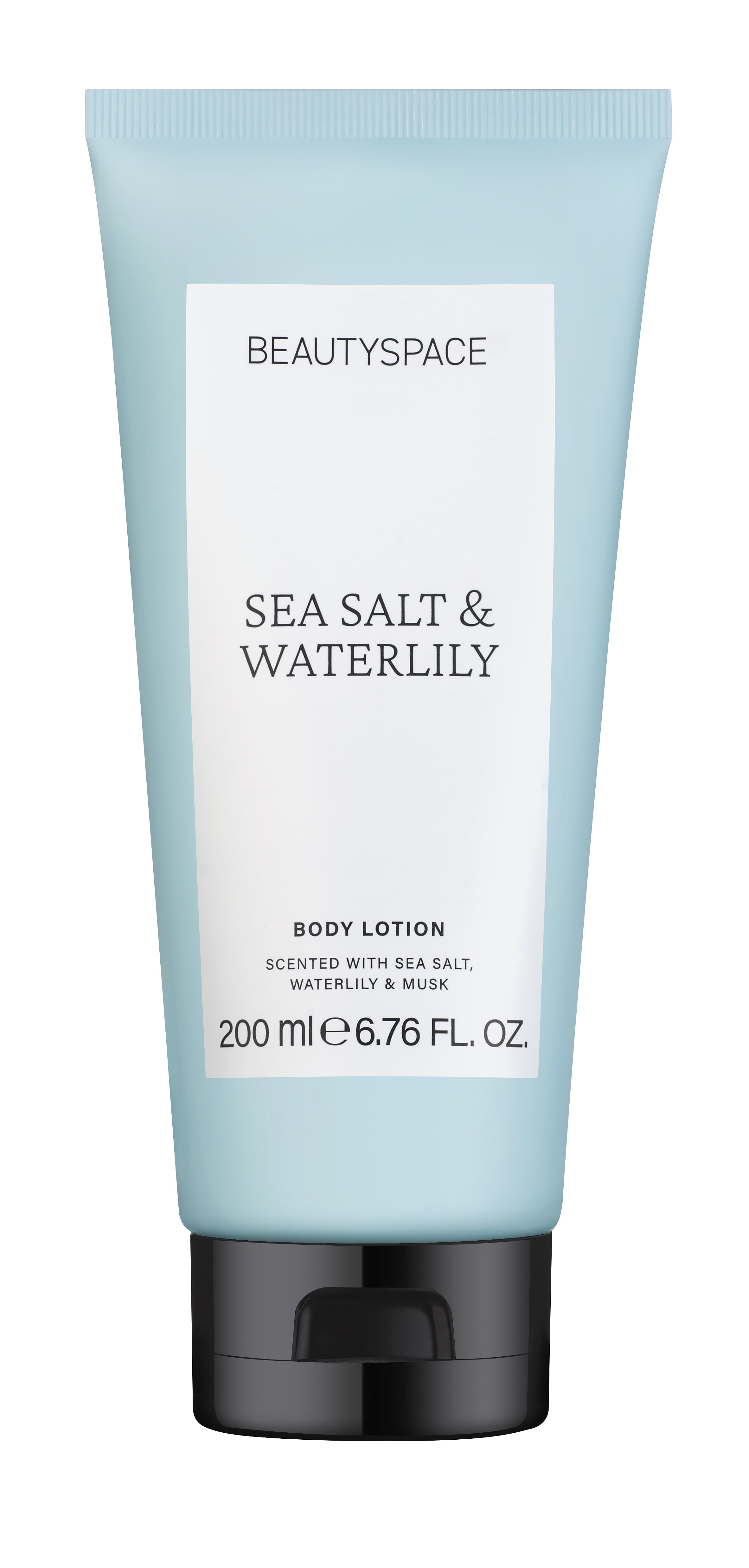 BeautySpaceNK Body Wash Soap & Lotion Gift Set Duo for Men and Women, Sea Salt and Waterlily, 2 Pack