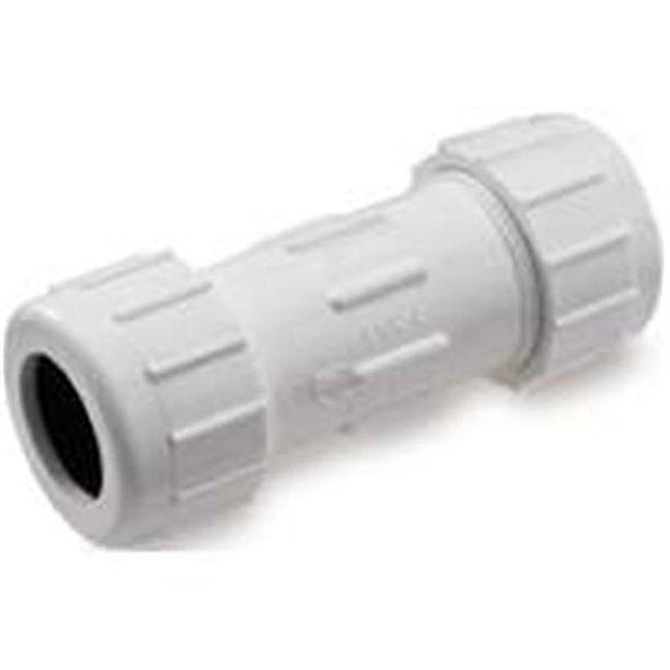 NDS CCC0750 0.75 x 4.5 in. Cts PVC Compression Coupling