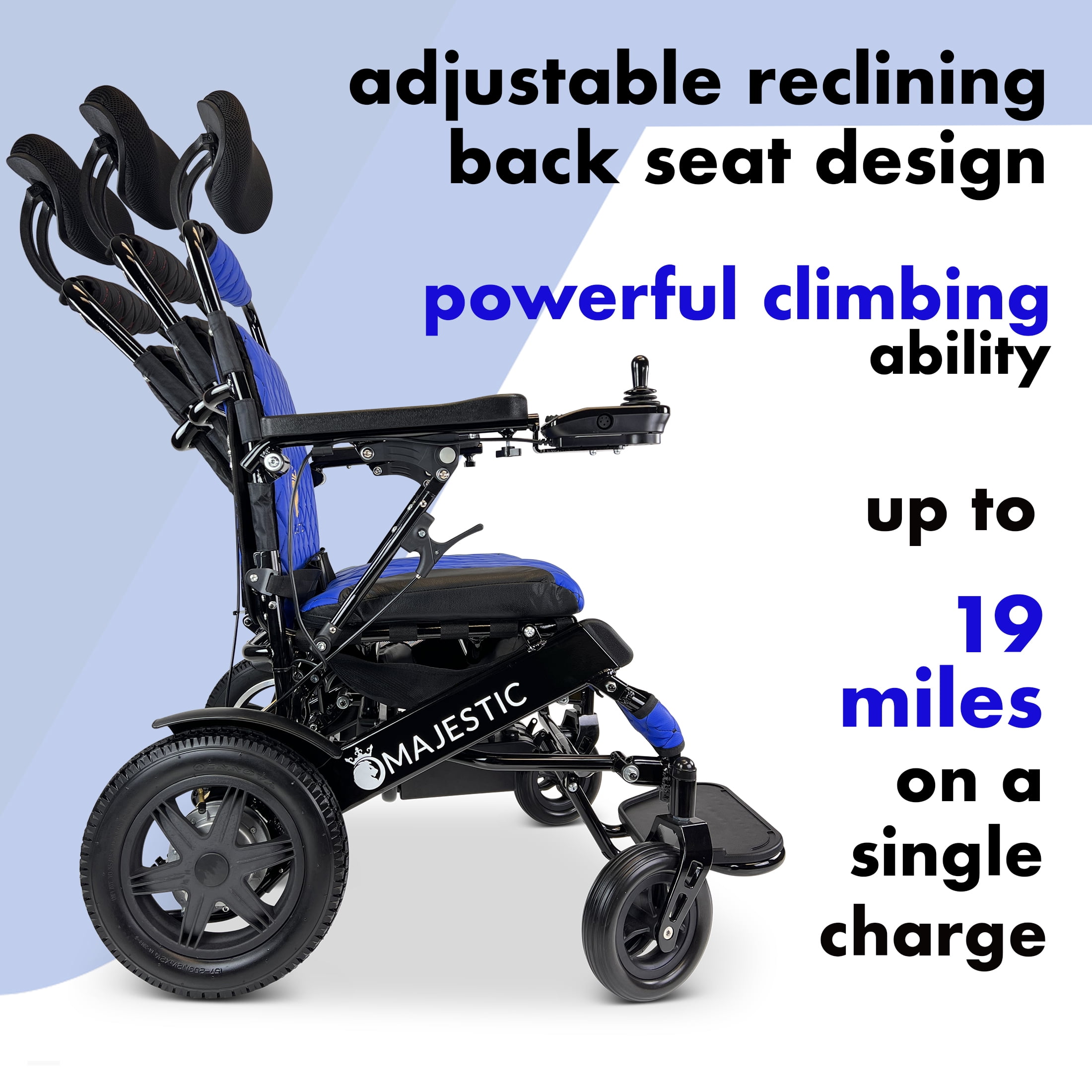 Buy Majestic Electric Wheelchair, Folding Lightweight Wheelchairs