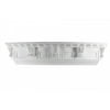 Renovators Supply Crown Ceiling Moulding White Urethane Foam 76 7/8" L Decorative Greco-Roman Design Prime-Finished Ornate Cornice Mould to Hide Imperfection